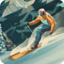 雪山滑雪大冒险2